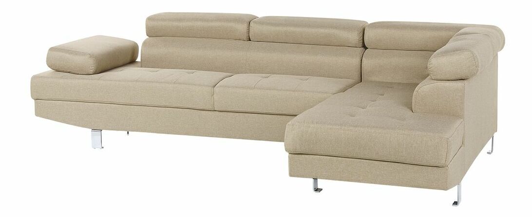 Rohová sedačka Notrale (béžová) (P)