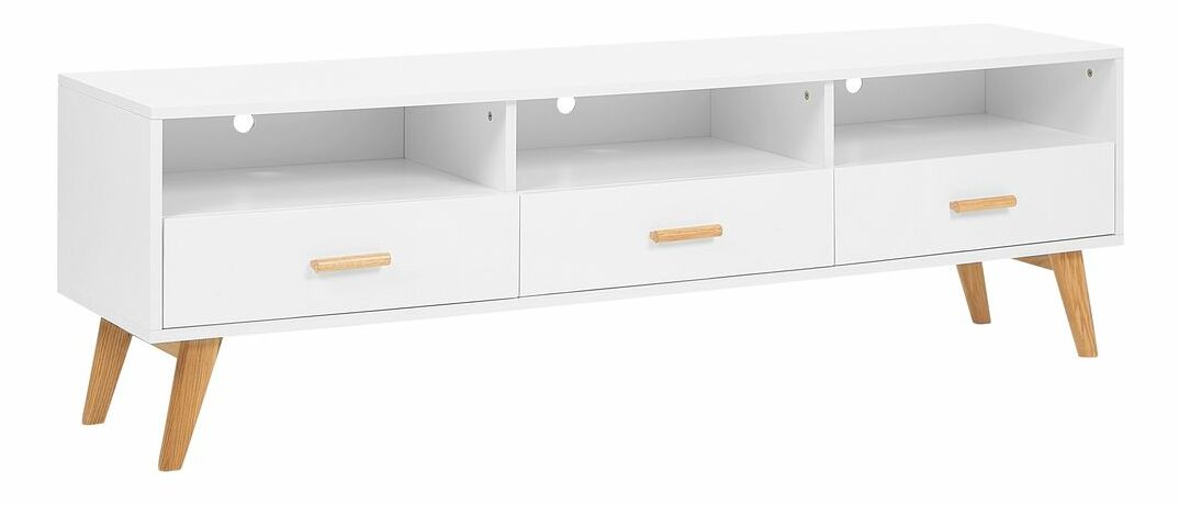 TV stolík/skrinka LIBERE (biela)