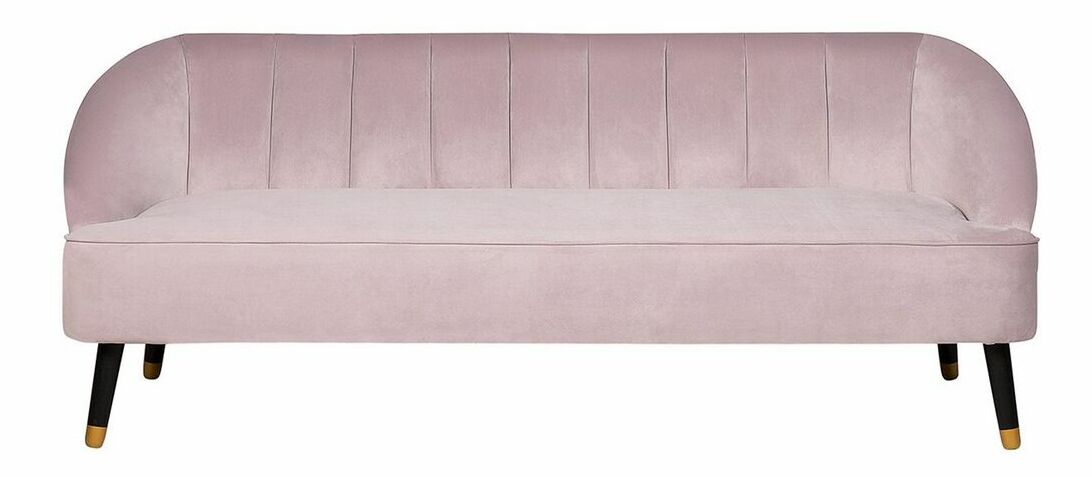 Canapea 3 locuri Aberlor (roz) 