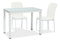 Étkezőasztal Gabriel (fehér + fehér) (4 fő részére)