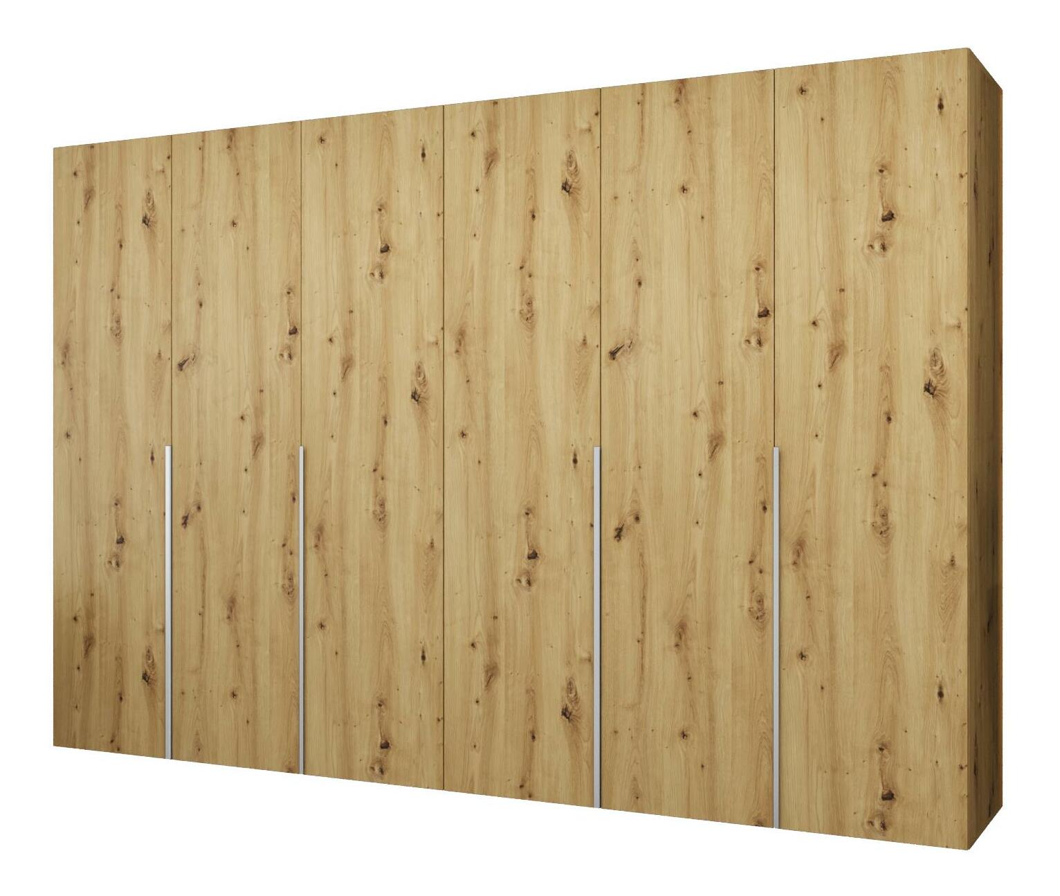 Šatníková skriňa 300 cm Alice 1 (dub artisan + kašmír)