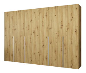Dulap de haine 300 cm Alice 1 (Stejar artisan + Cașmir)