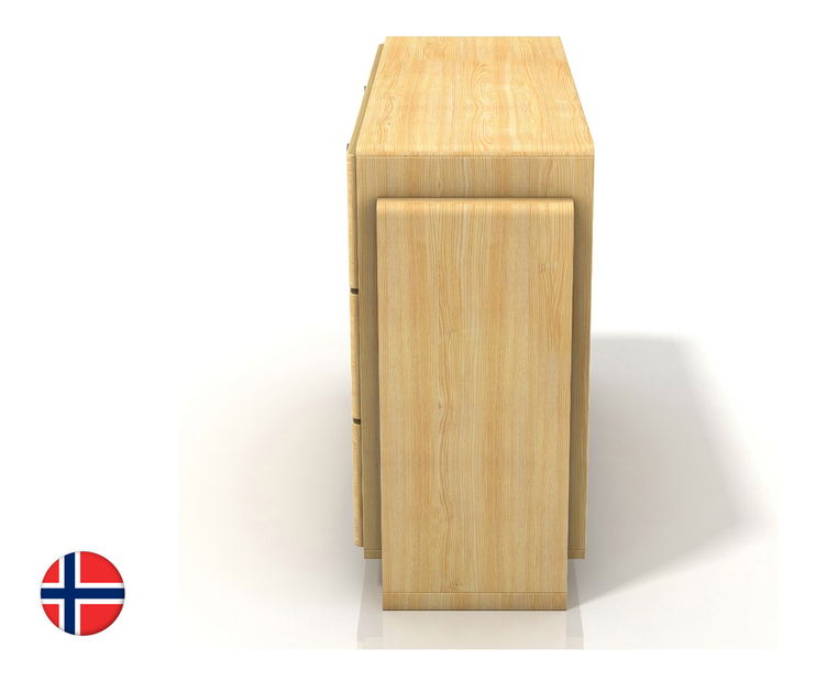 Komoda Naturlig Ervik 3S (borovica)