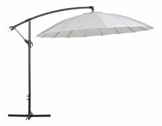 Vrtni suncobran 268 cm CALISA II (poliester) (svijetlo siva)