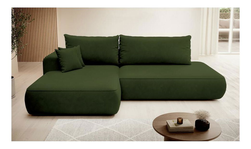 Colțar Fergie (S) (verde + negru)