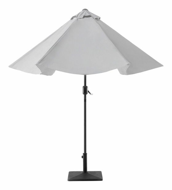 Záhradný slnečník VARSIA (svetlosivá)