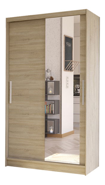 Ruhásszekrény Coletta III (szonoma)