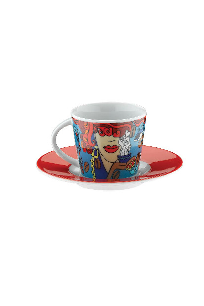 Set cești cafea (12 buc.) Tuline (multicolor)