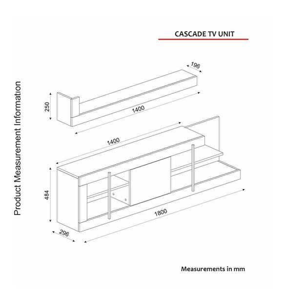 Mobilier living Bukutu (alb) 