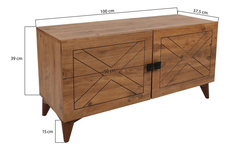 Masă TV/Dulap Ruby (pin)