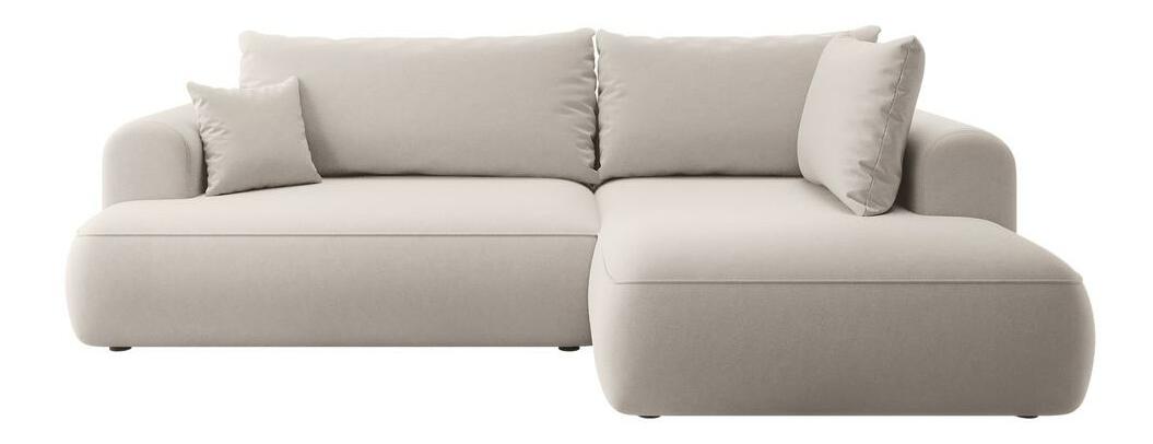 Kutna garnitura Olivo II (D) (bijela + crna)