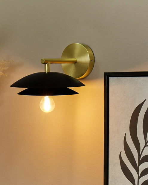 Iluminat de perete Lasza (negru)