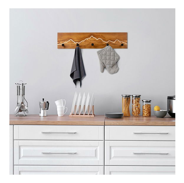 Cuier de perete Notopo (Nuc + natural) 