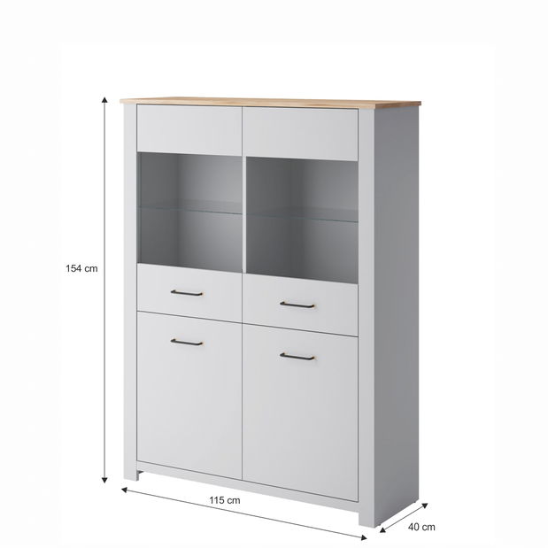 Vitrína Gerrut GWT 115