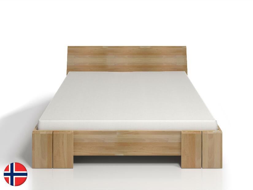 Manželská posteľ 180 cm Naturlig Galember Maxi Long (buk) (s roštom)