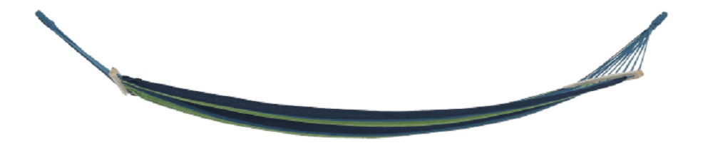 Hojdacia sieť Evania (zelená + modrá)