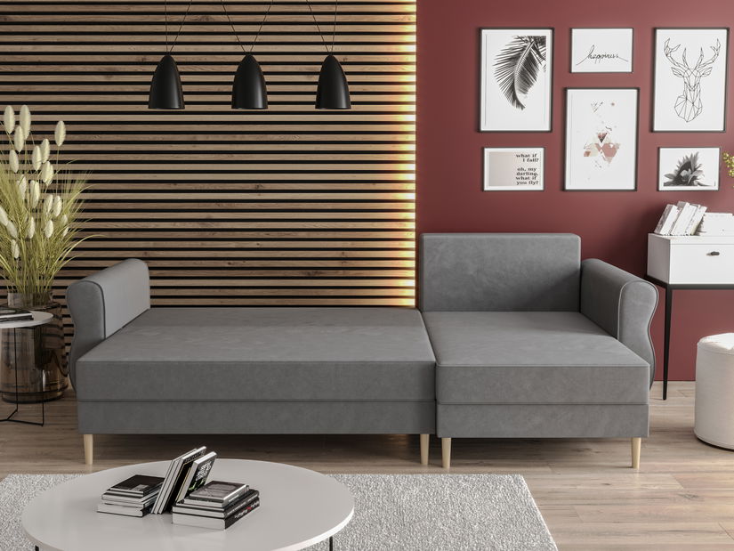 Sarok ülőgarnitúra Arcane L (türkiz) (B)