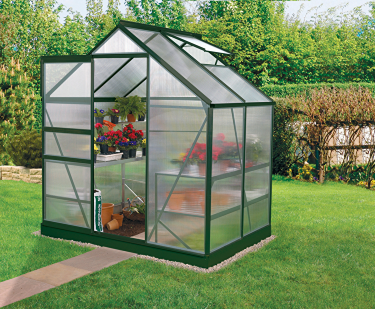 Stil clasic Greenhouse Venus 2500 (policarbonat + verde)