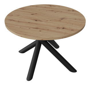 Okrúhly jedálenský stôl 110 cm Ossla (dub artisan)