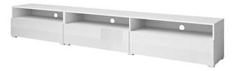 TV asztal Barly Typ 40 (fehér+ fényes fehér)