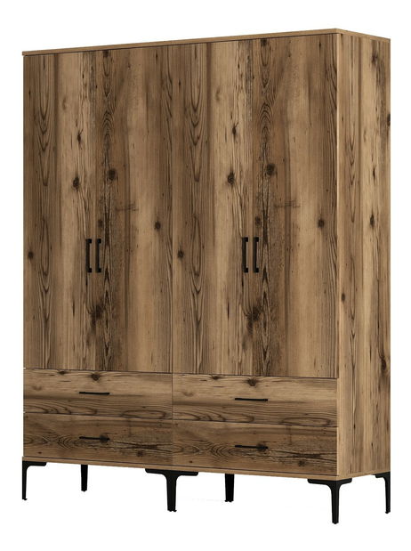 Ormar za garderobu Kiara TT (orah)