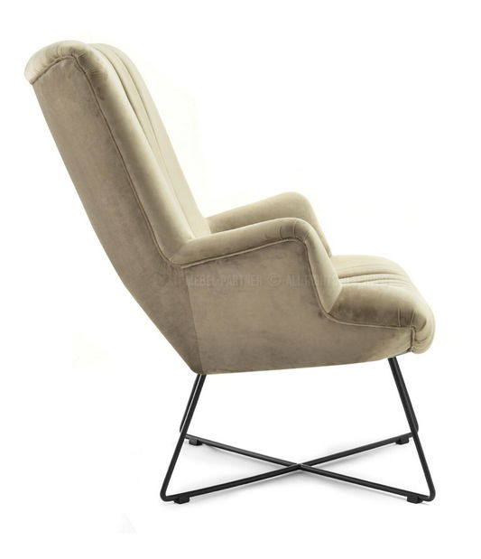 Fotoliu relax Nuttshell (negru)