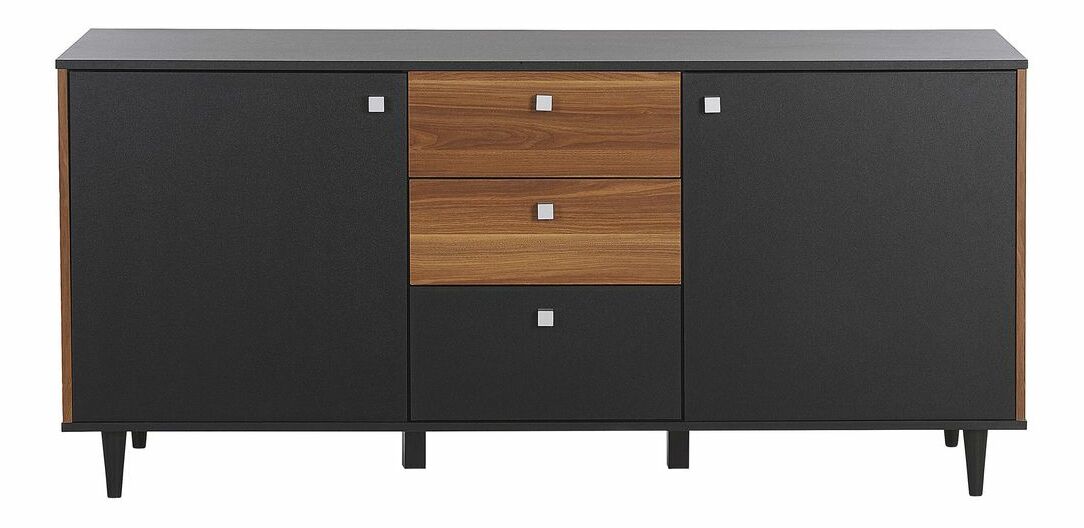 Comodă KORU (MDF) (negru)