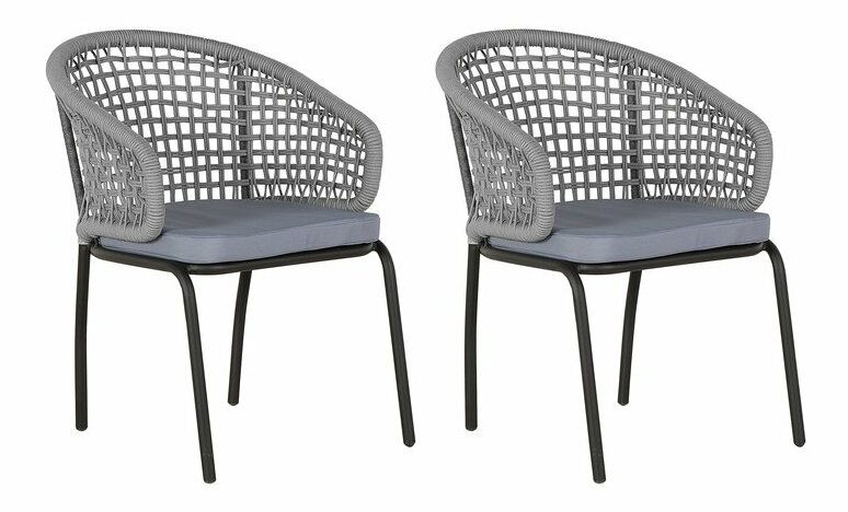 Set scaune 2 buc. Pali (gri)