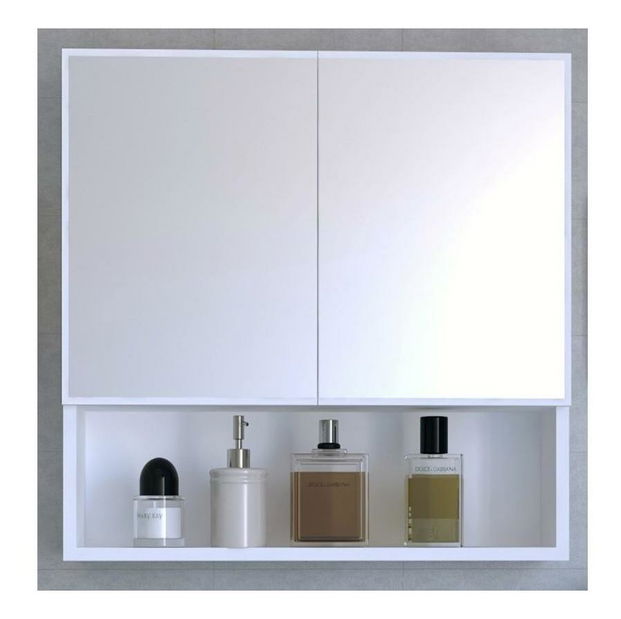 Kúpeľňová skrinka Bimilu (biela) 