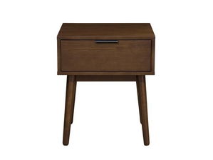 Éjjeliszekrény Candance (sötét fa)