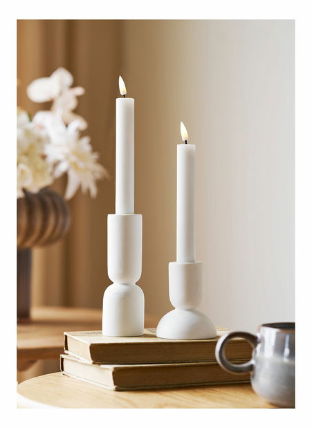2 db-os gyertyatartó Csaloria 5 (fehér)