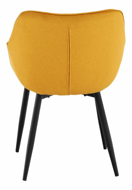 Fotoliu de design Feddy (galben)