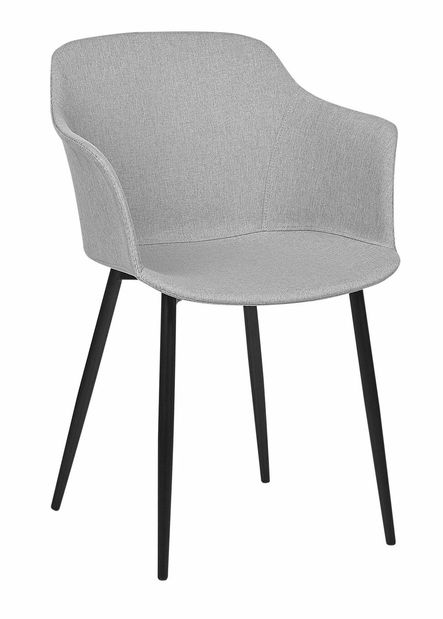 Set 2 ks jedálenských stoličiek Eleni (sivá)