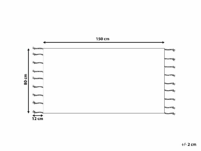 Tepih 80 x 150 cm Corriu (bež)