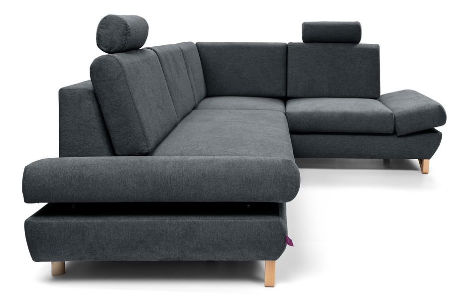 Colțar Aveley II (antracit) (D)