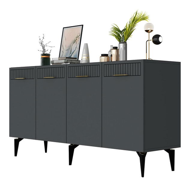 Skrinka Benuva 1 (antracit) 