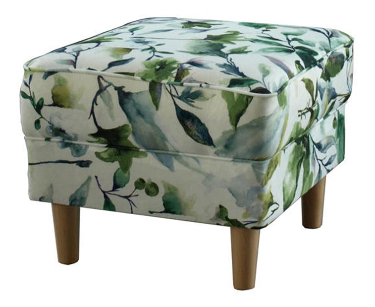 Fotelja s tabureom Aevo (lišće) 