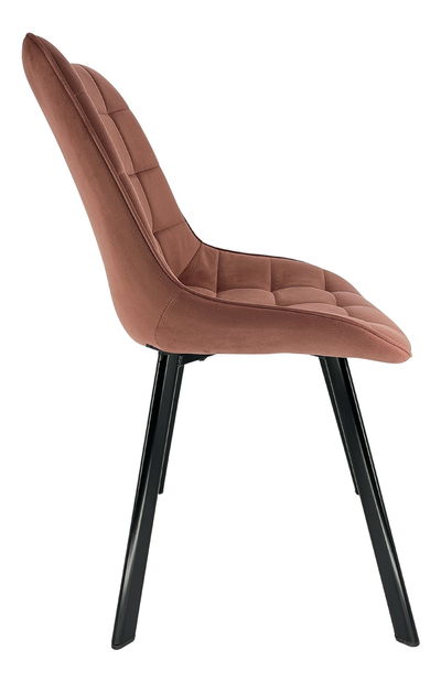 Jedálenská stolička Salma (tmavo ružová)