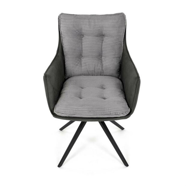 Jedálenská stolička Dumling (sivá)