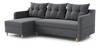 Sarokkanapé Lou (B) (sötétszürke)