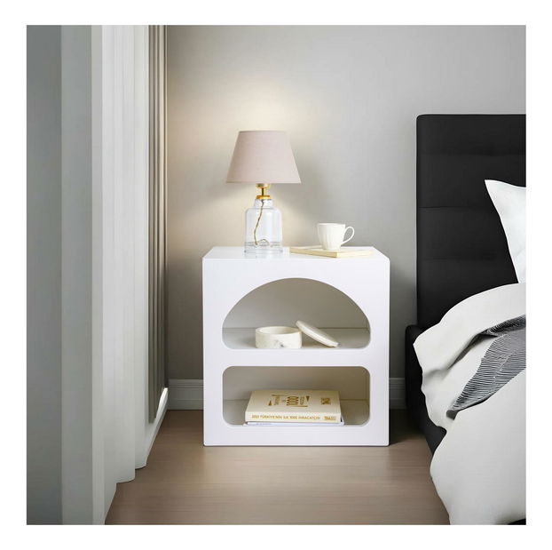 Noptieră Lorelaine (Alb)