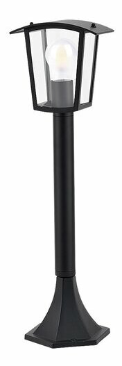 Kültéri állólámpa Taverna (átlátszó + fekete)