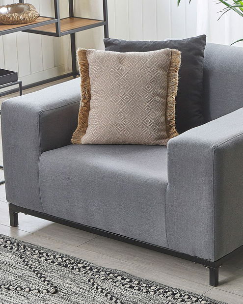 Set 2 ks. záhradných kresiel RAVIOL (sivá + čierna)