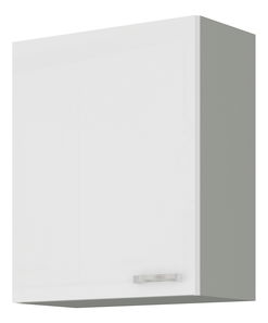 Gornji kuhinjski ormarić- Brunea 60 G-72 1F (siva + bijeli sjaj)