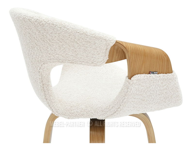 Barska stolica Korala (krem + hrast)