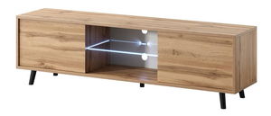 Masă TV Leiros (cu iluminat) (stejar wotan)
