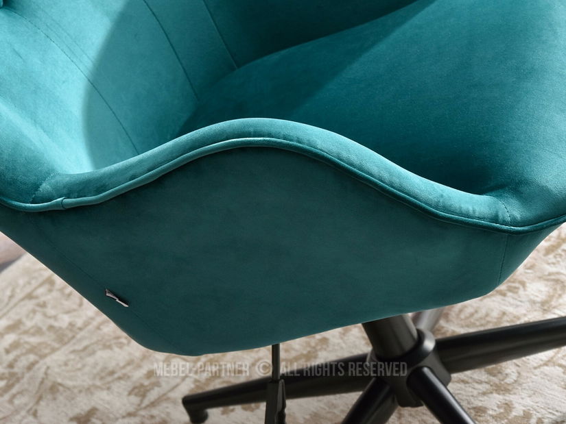 Fotelja Truni (tirkizna + crna)