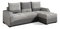 Rohová sedačka Aresea (sivá) (P)