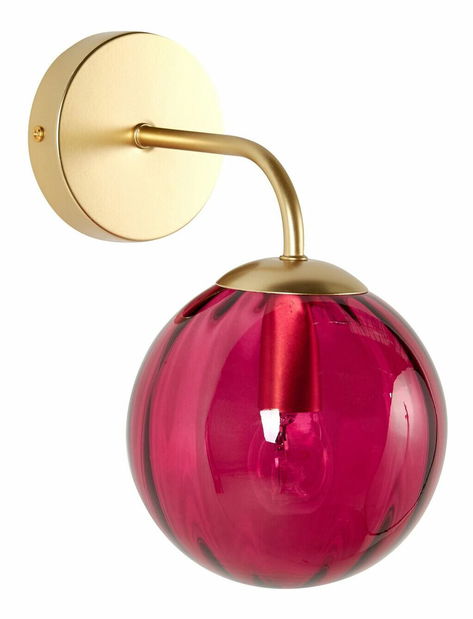 Corp iluminat de perete Brittania (roșu)