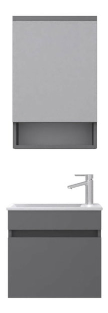 Set mobilier baie Piccadilly (gri)